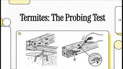 Termites or Wood Rot? The Probe Test for a Shreveport Foundation